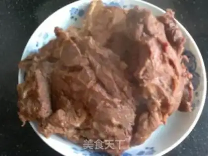Make marinated beef step 11