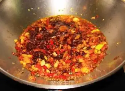 Make Spicy eel step 3