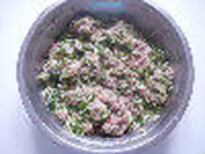 Make steamed dumplings step 0