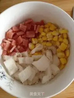 Make stir-fried milk with bamboo fungus step 0