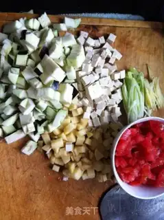 Make noodles with minced step 1