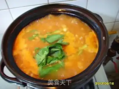 Make dough drop soup step 4