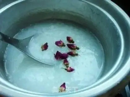 Make Rose porridge step 3