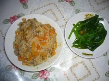 Make Xinjiang pilaf step 11