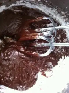 Make Chocolate almond soft cookies step 7