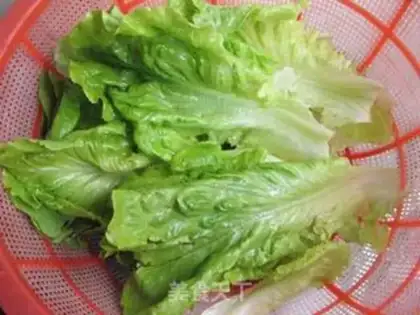 Make lettuce steak with pimples step 4