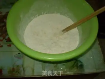 Make green onion pancake step 0