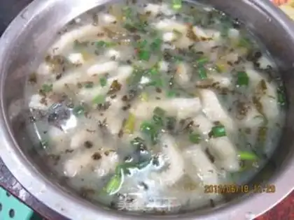 Make Sauteed vegetable and shredded pork soup step 3