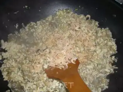 Make Home-style vegetarian bag step 4