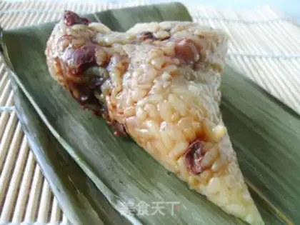 Make Raisin bean paste rice dumplings step 7