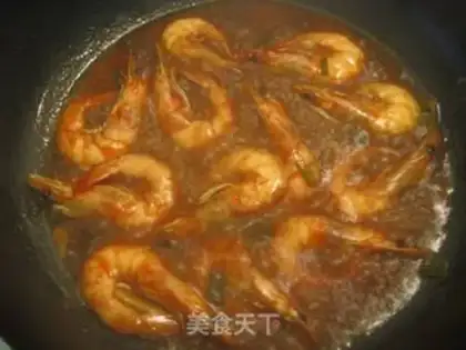 Make Cola shrimp step 7