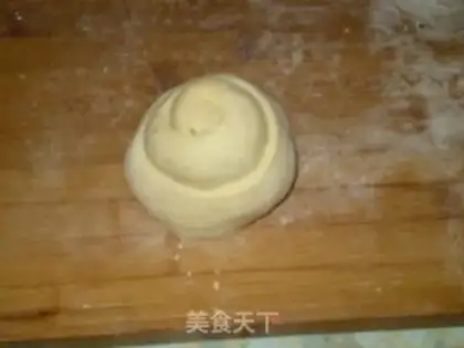 Make green onion pancake step 7