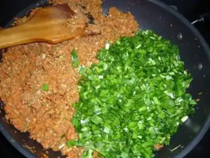 Make Home-style vegetarian bag step 8