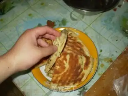 Make green onion pancake step 10