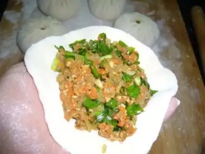 Make Home-style vegetarian bag step 11