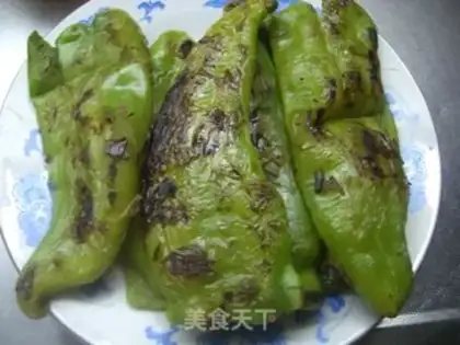 Make Sweet and sour tiger skin pepper step 3