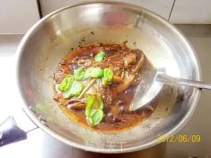 Make Roasted perch with shallots and mushrooms step 9