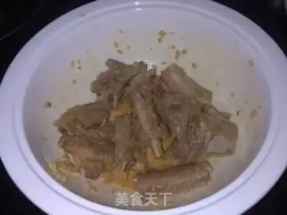 Make Garlic pork ribs step 7