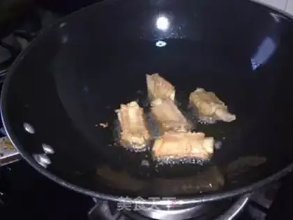 Make Garlic pork ribs step 8