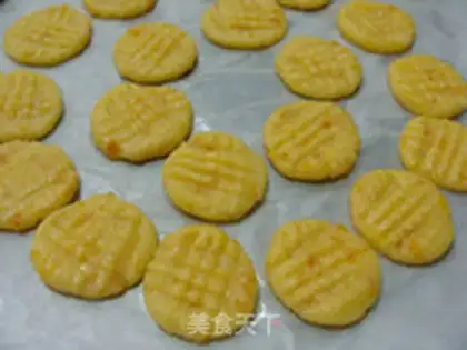 Make sugar-stained orange peel cookies step 10
