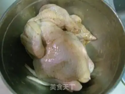 Make Steamed baby chicken step 2