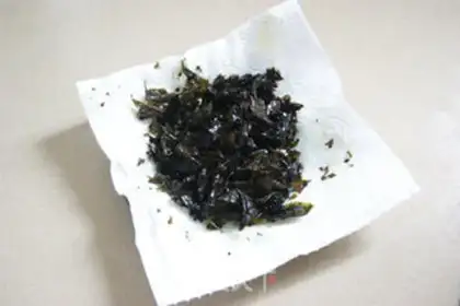 Make Finger sucking tea fragrant Arctic shrimp step 10