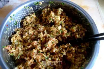 Make Northeast Chinese cabbage dumplings step 18