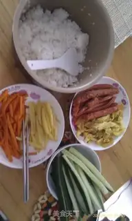 Make Homemade sushi step 2