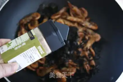 Make Finger sucking tea fragrant Arctic shrimp step 13
