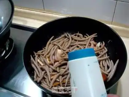 Make stir-fried buckwheat fish step 11