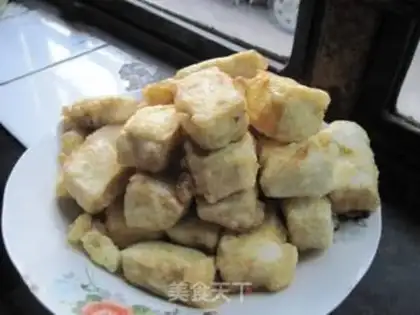 Make Maotai-flavored tofu with sauce step 7