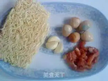 Make Noodles in rice dumpling soup step 0