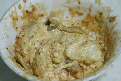 Make Korean kimchi cake step 2