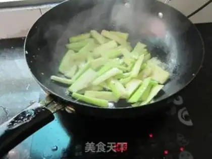 Make loofah soup step 3
