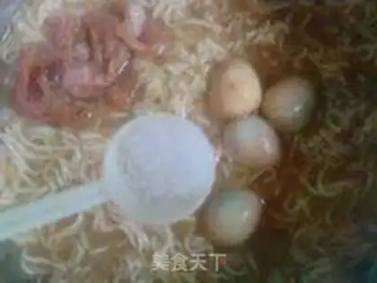 Make Noodles in rice dumpling soup step 4
