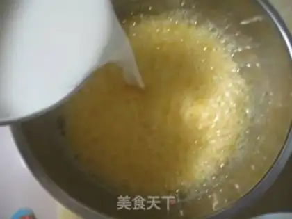 Make caramel pudding step 3