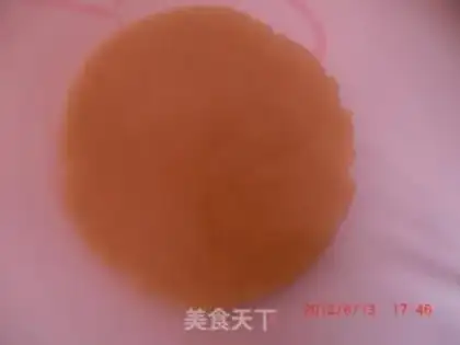 Make red bean cakes step 1
