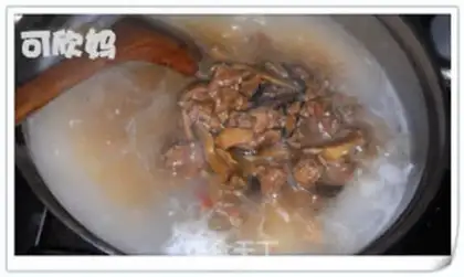Make Spicy duck porridge step 12