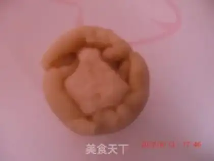 Make red bean cakes step 3