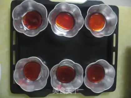 Make caramel pudding step 6