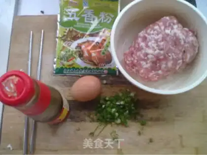 Make Fresh meat dumplings step 4