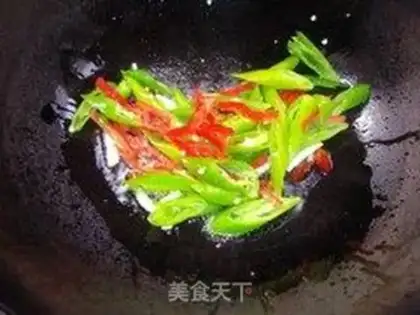 Make Shredded beef with pepper step 4