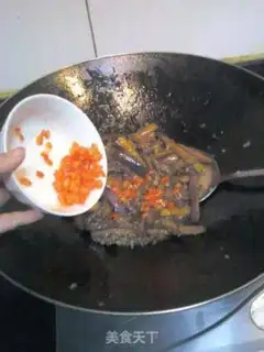 Make Minced pork and eggplant step 9