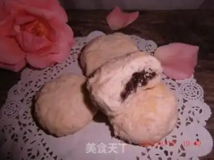 Make red bean cakes step 8