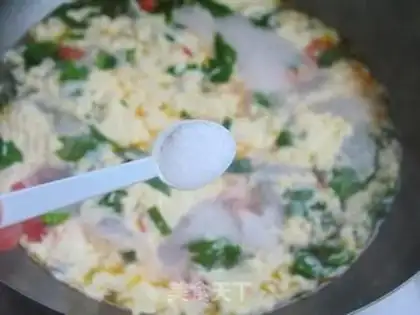 Make tomato and egg soup step 7