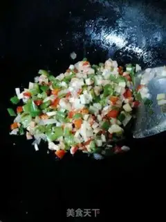Make Wutafang egg dumplings with rice step 2