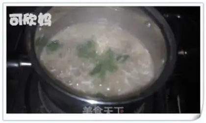 Make Nutritional duck porridge step 4
