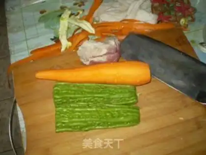 Make Fried potatoes with sword beans step 5