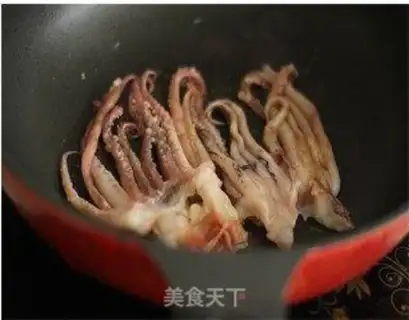 Make iron plate squid step 0