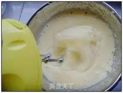 Make Black sesame cake step 2